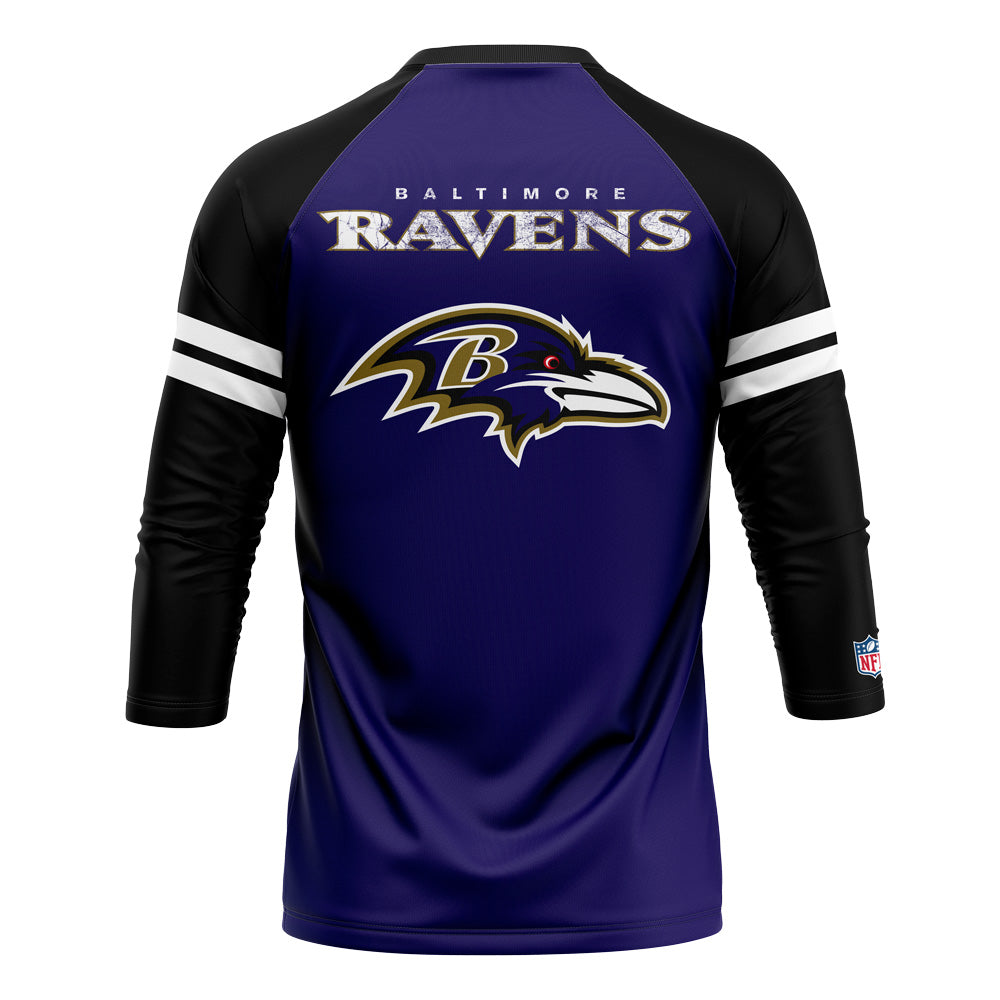 Playera Pijama Ranglan Baltimore Ravens Classic