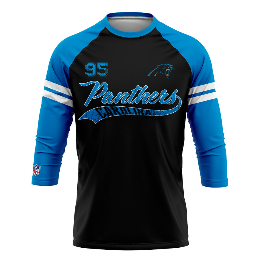Playera Pijama Ranglan Carolina Panthers Classic