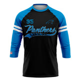Playera Pijama Ranglan Carolina Panthers Classic