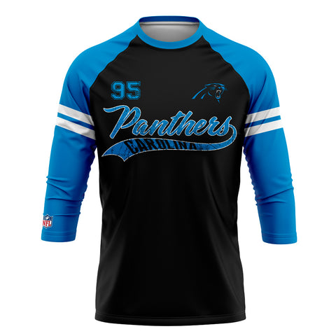 Playera Pijama Ranglan Carolina Panthers Classic