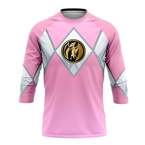 Playera Pijama Ranglan Mighty Morphin Power Ranger