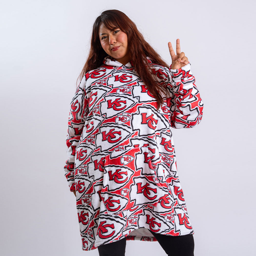 Sudaderota Kansas City Chiefs MaxiLogo