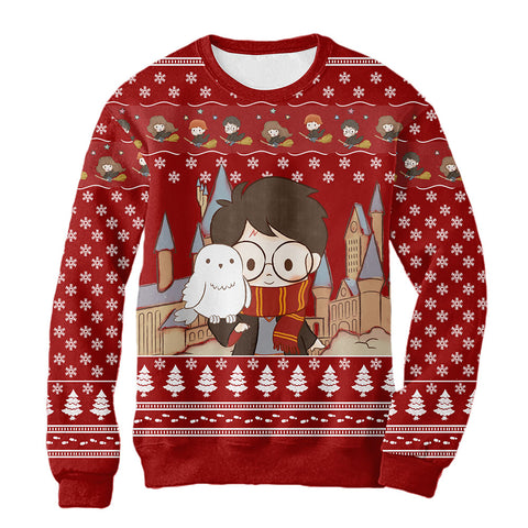 Navideño Harry Christmas Red