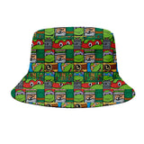 Bucket Hat Tortugas Ninja Cuadros