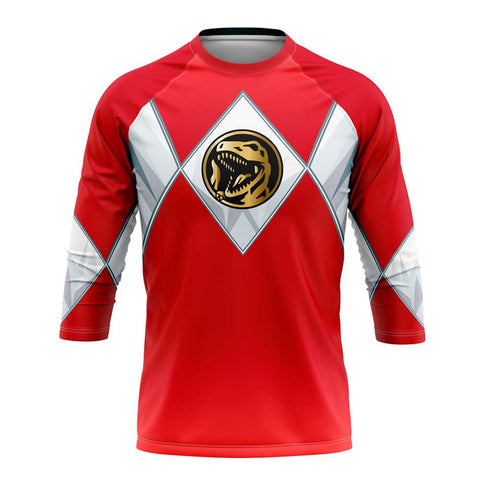 Playera Pijama Ranglan Mighty Morphin Power Ranger