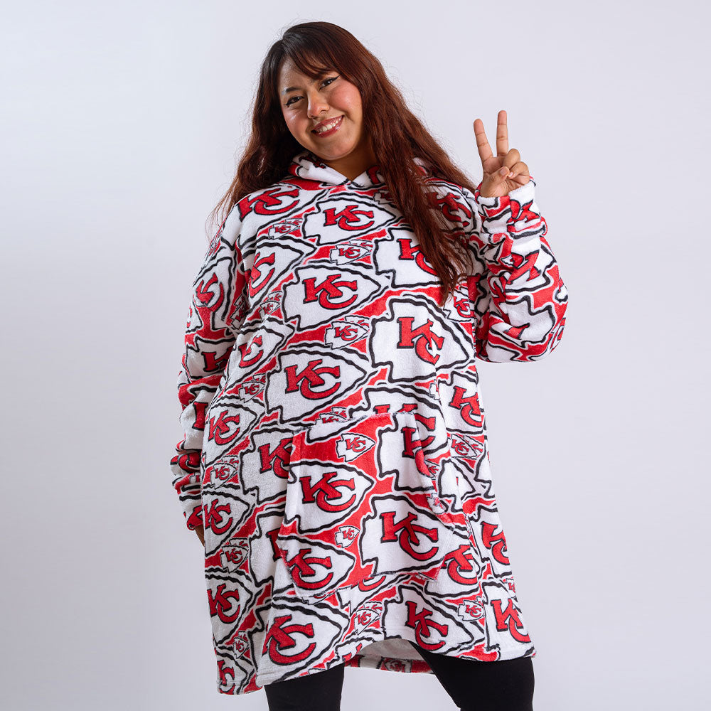 Sudaderota Kansas City Chiefs MaxiLogo