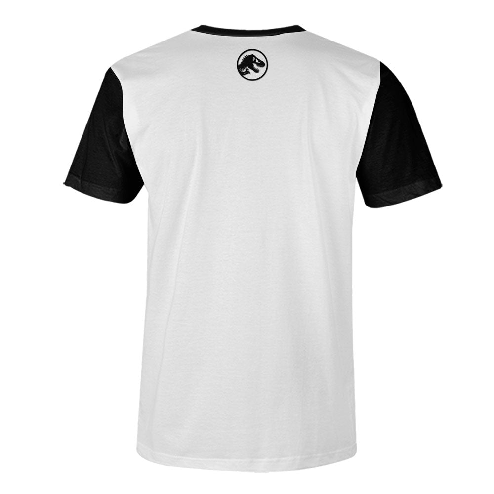 Playera Pijama Jurassic Park Blanca