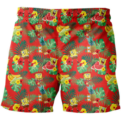 Traje de baño Bob Esponja Frutas Tropicales