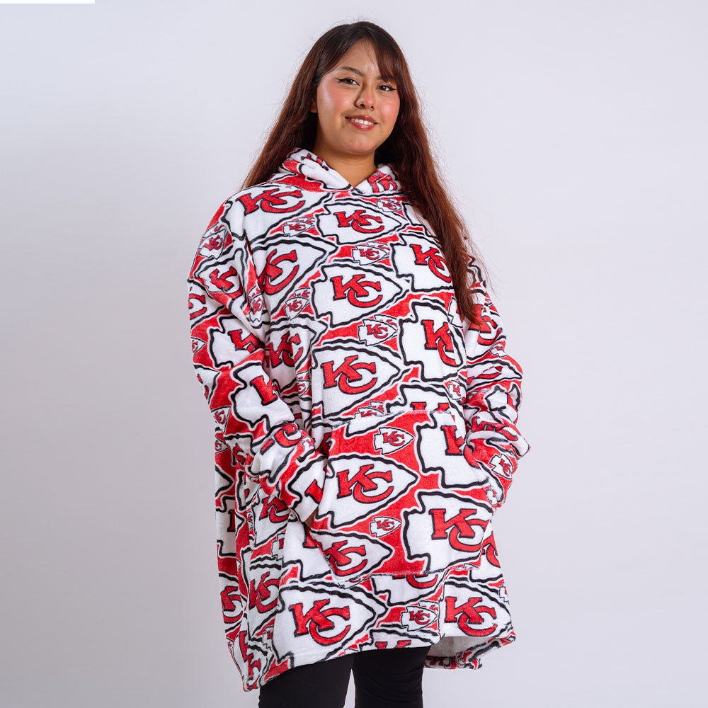 Sudaderota Kansas City Chiefs MaxiLogo