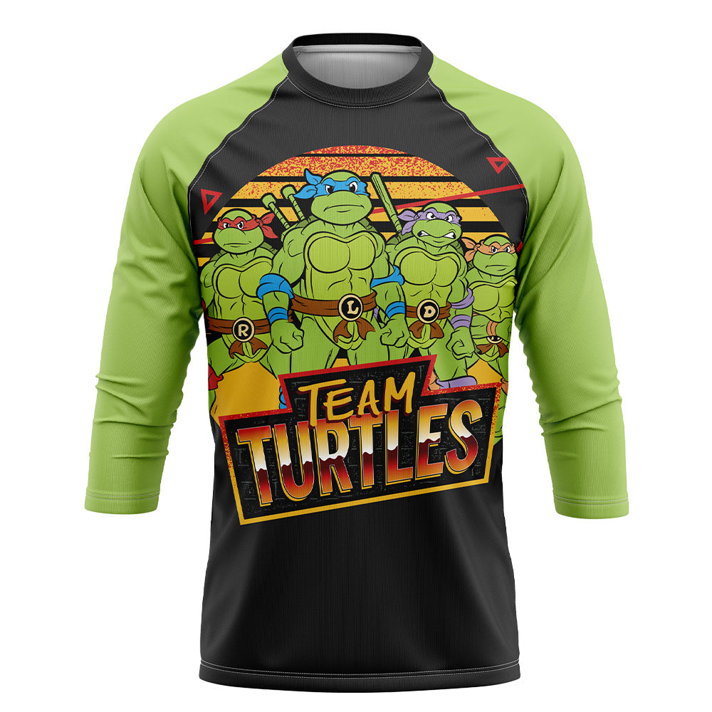 Playera Pijama Ranglan Team Turtles