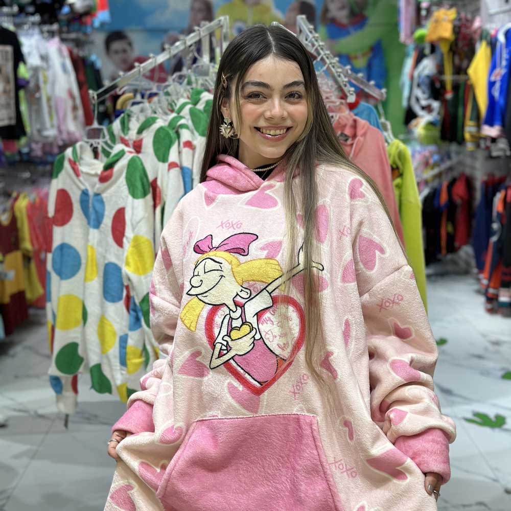 Sudaderota Helga Love