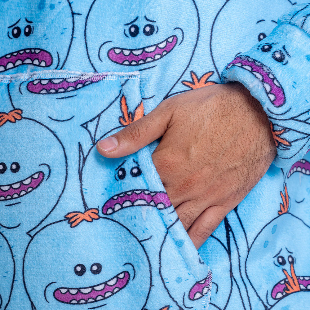Sudaderota Rick Y Morty Mr Meeseeks