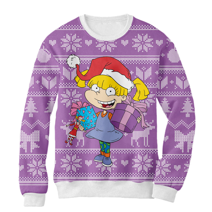 Sudadera Navideña Regalo De Angelica