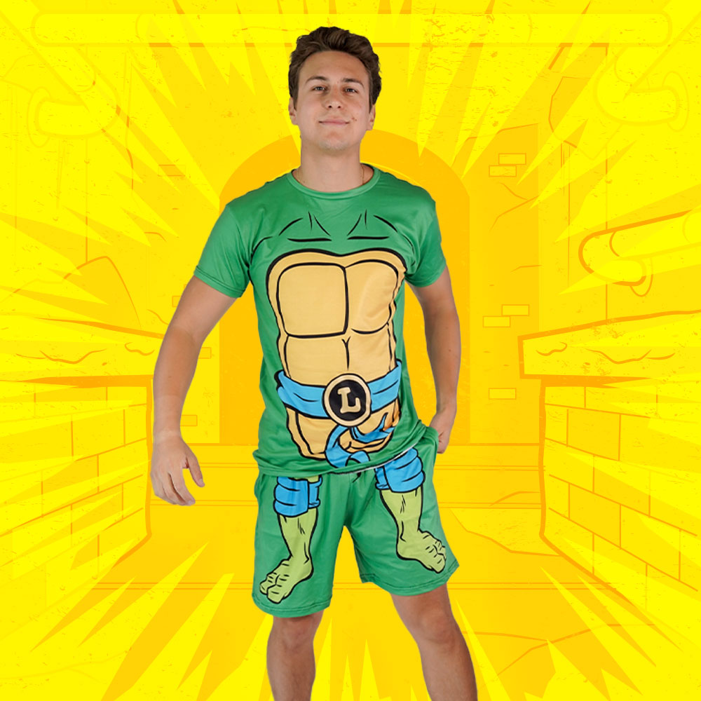 Conjunto Pijama Tortuga Ninja Leonardo