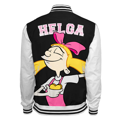 Chamarra Universitaria Helga Corazón