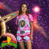 Conjunto Pijama Mighty Morphin Pink Ranger