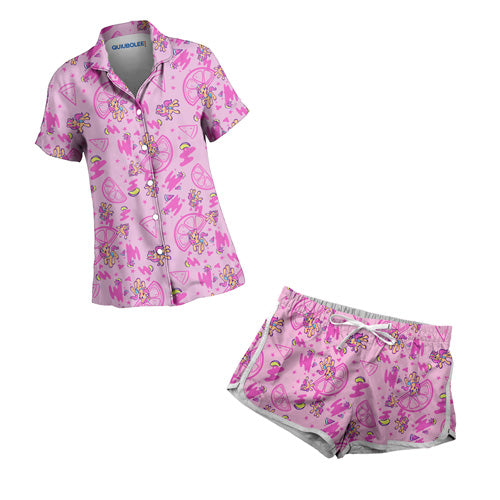 Conjunto Camisa Pijama Sunny Pink