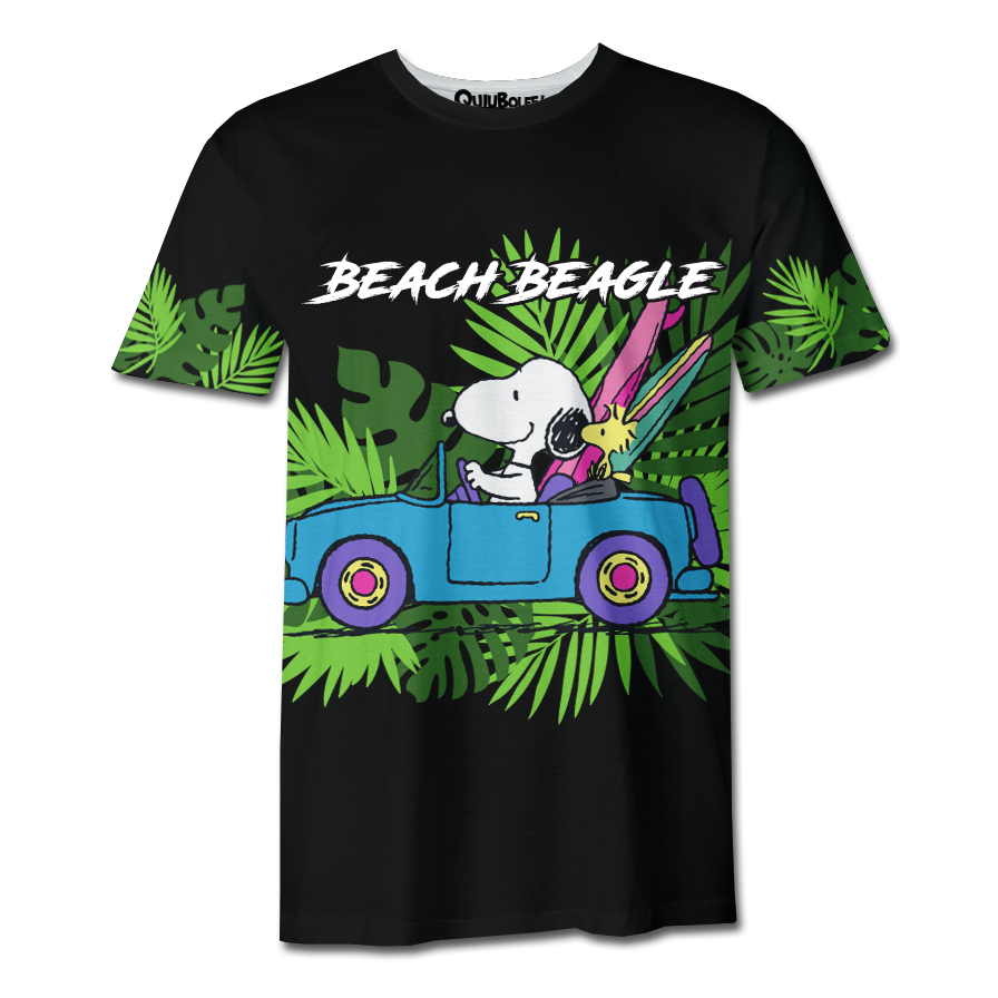 Playera Pijama Snoopy Beach Beagle