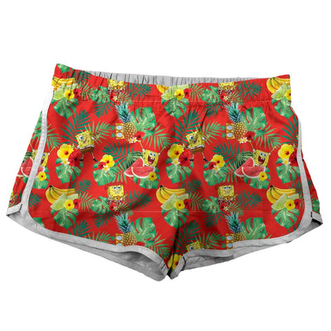 Traje De Baño Bob Esponja Frutas Tropicales Mujer