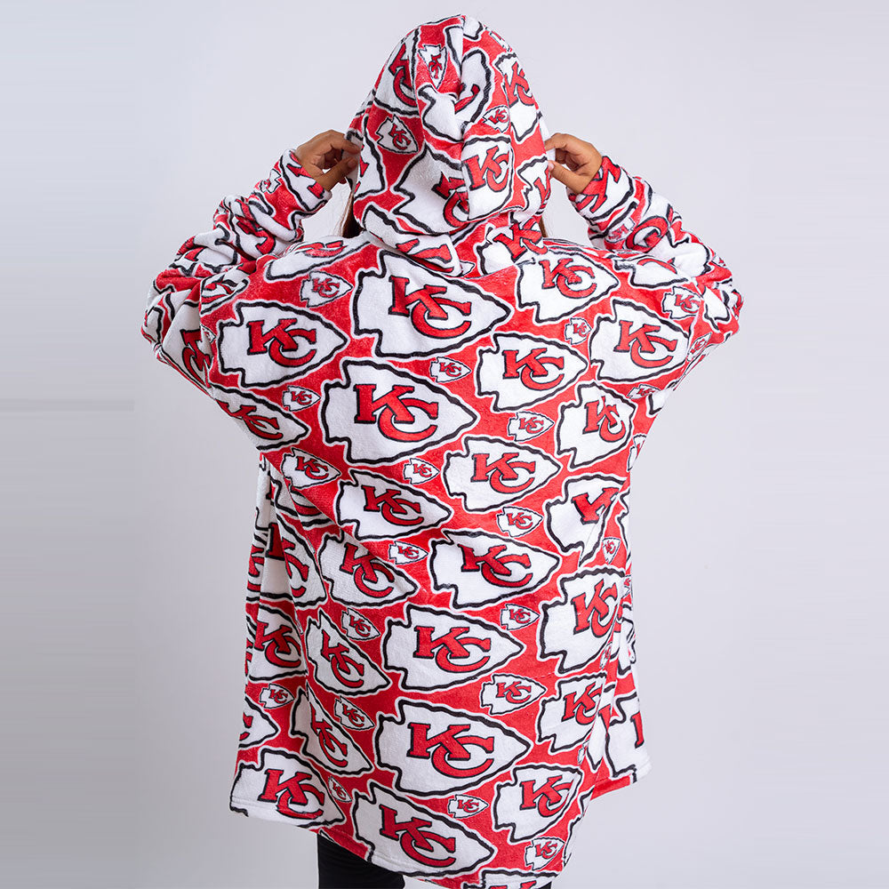 Sudaderota Kansas City Chiefs MaxiLogo