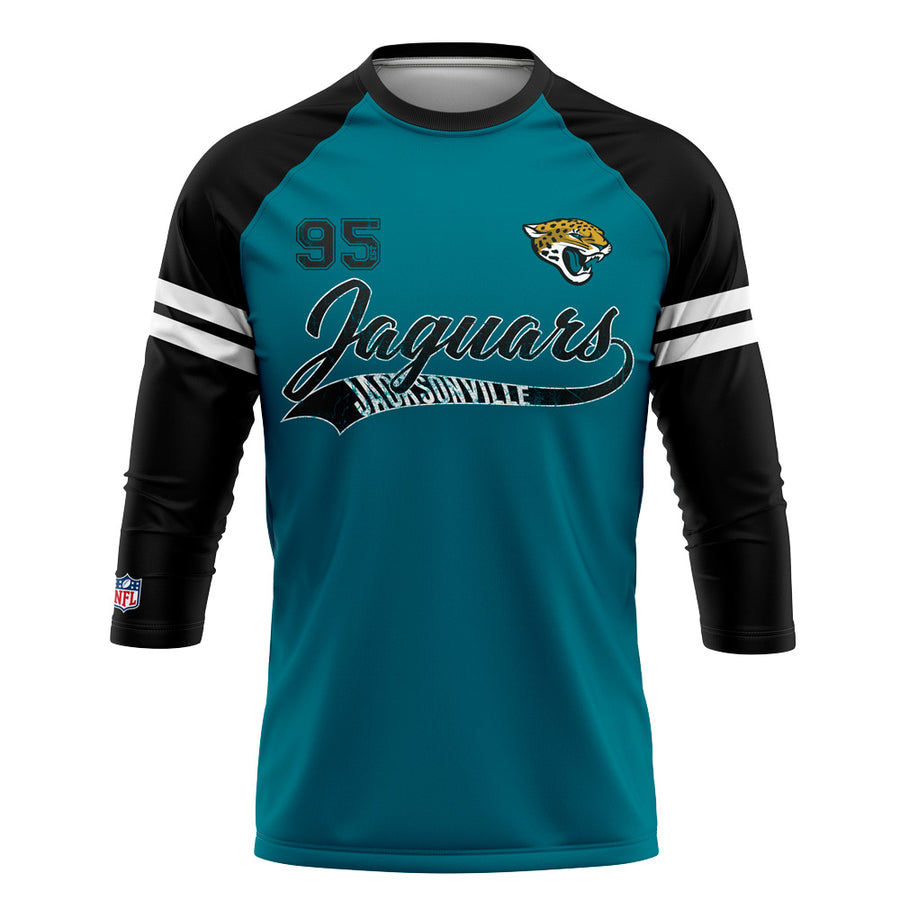 Playera Pijama Ranglan Jacksonville Jaguars Classic