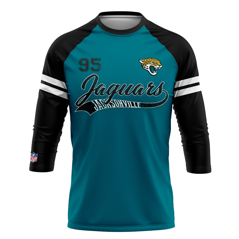 Playera Pijama Ranglan Jacksonville Jaguars Classic