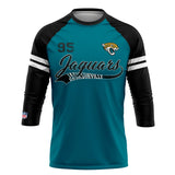 Playera Pijama Ranglan Jacksonville Jaguars Classic