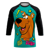 Playera Pijama Ranglan Scooby Doo Green