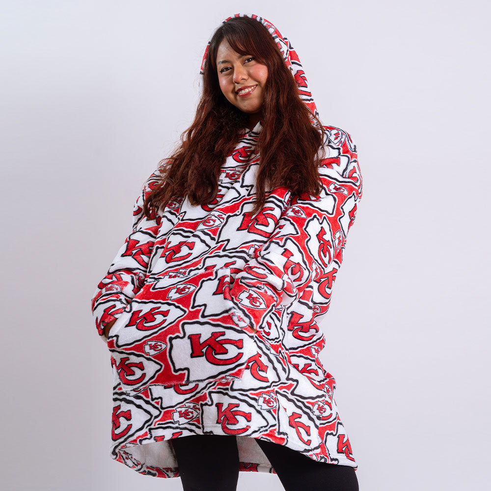 Sudaderota Kansas City Chiefs MaxiLogo