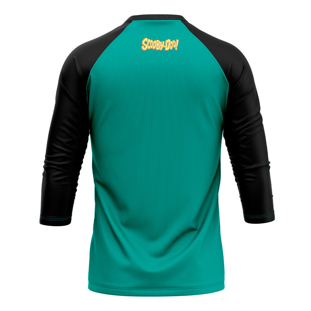 Playera Pijama Ranglan Scooby Doo Green