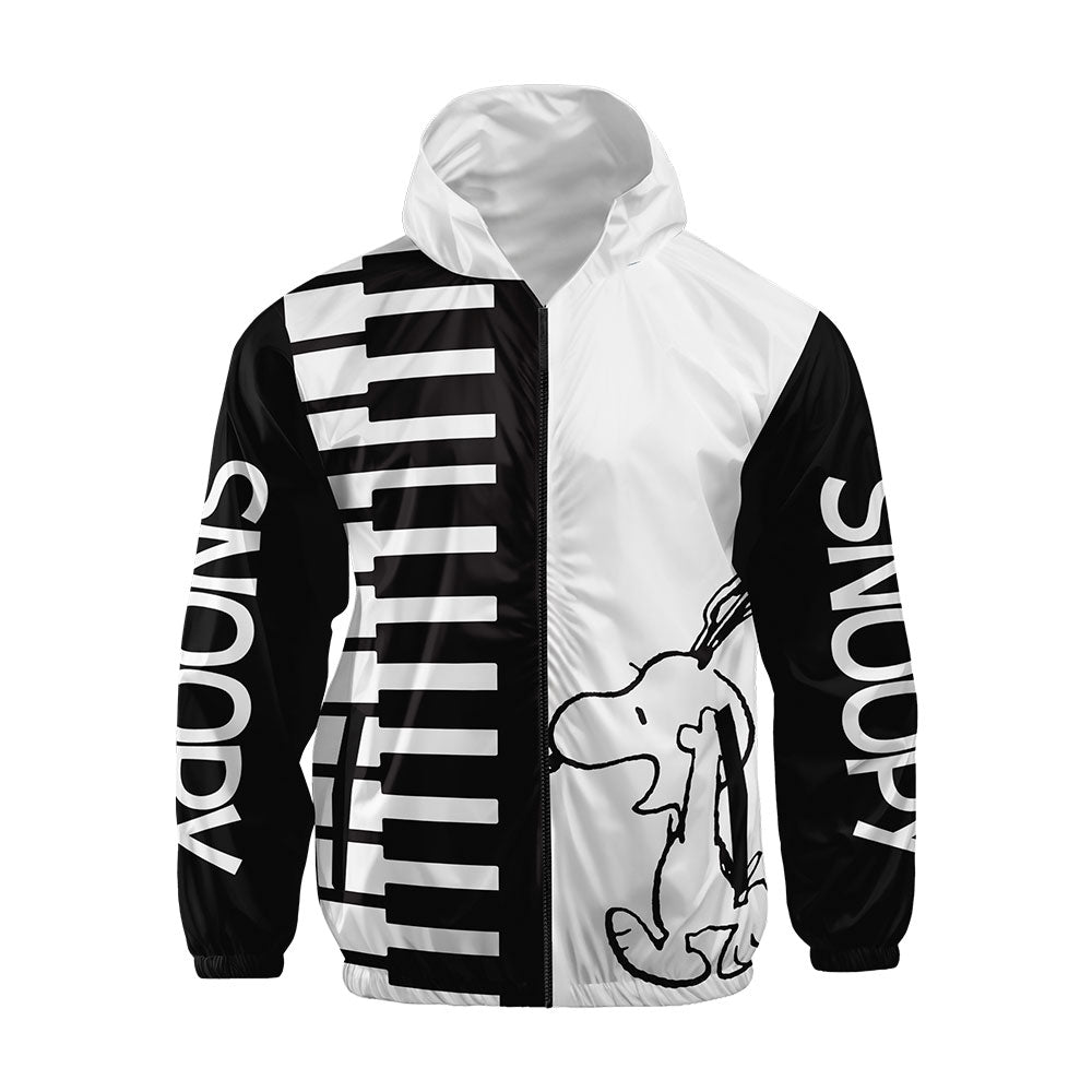 Bomber Jacket Snoopy Piano