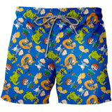 Traje de Baño Nicktoons Blue