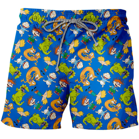 Traje de Baño Nicktoons Blue