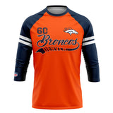 Playera Pijama Ranglan Denver Broncos Classic