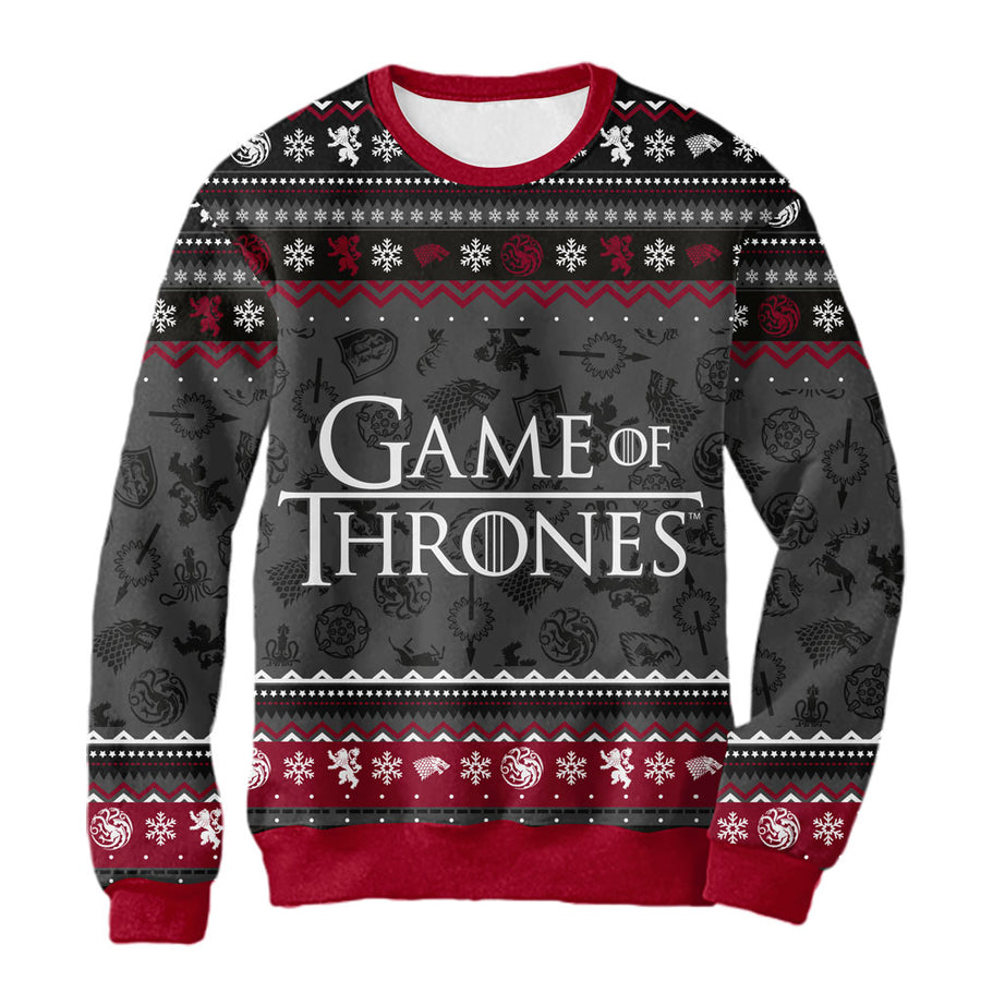 Sudadera Navideña Game Of Thrones Oficial