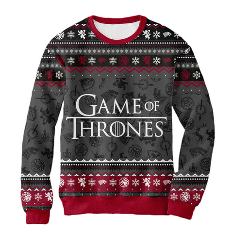 Sudadera Navideña Game Of Thrones Oficial
