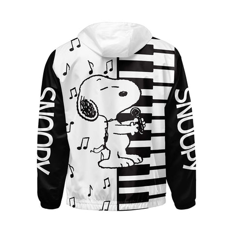 Bomber Jacket Snoopy Piano