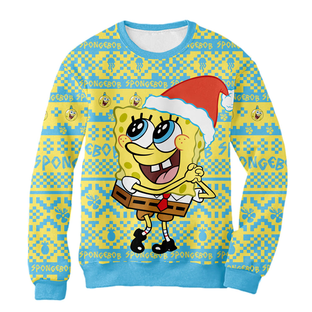 Sudadera Navideña Bob Esponja Oficial