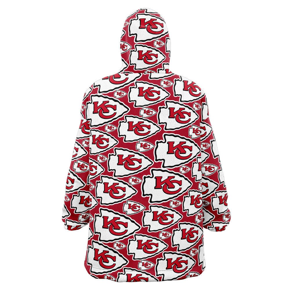 Sudaderota Kansas City Chiefs MaxiLogo