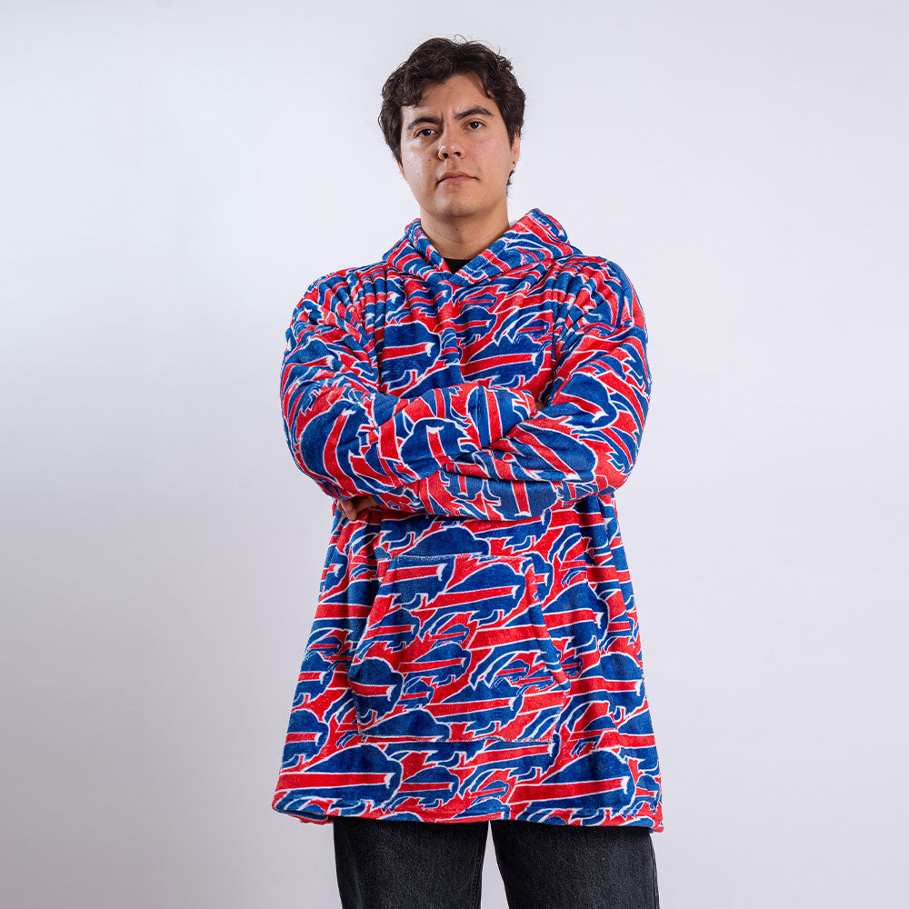 Sudaderota Buffalo Bills MaxiLogo