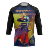 Playera Pijama Ranglan Superman Night
