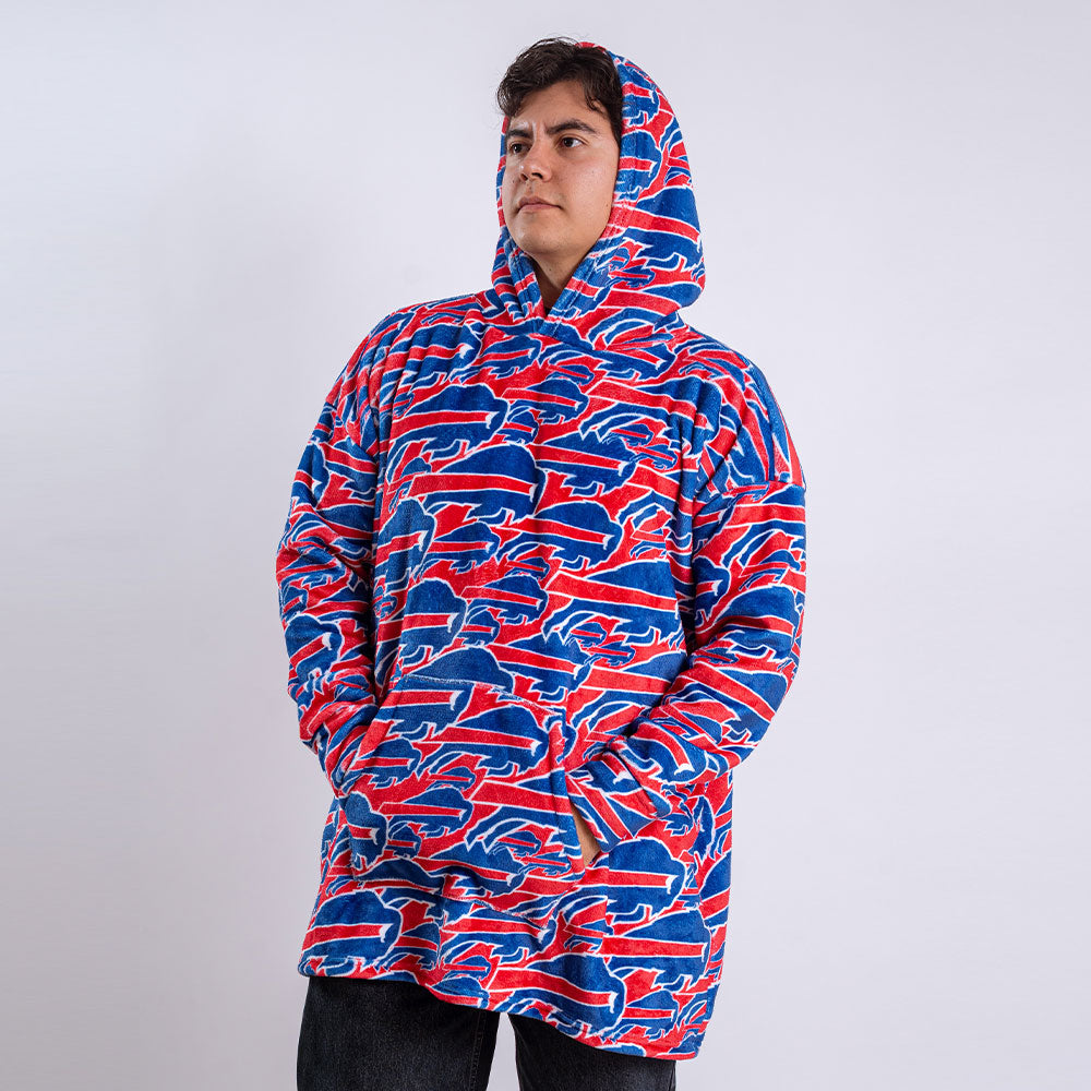 Sudaderota Buffalo Bills MaxiLogo