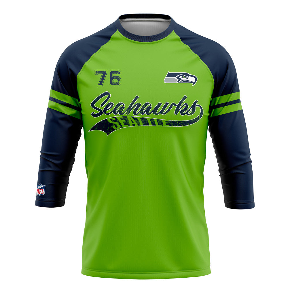 Playera Pijama Ranglan Seattle Seahawks Classic