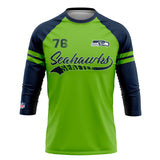 Playera Pijama Ranglan Seattle Seahawks Classic