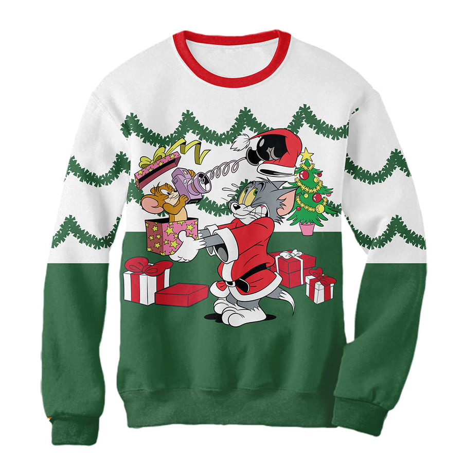 Navideño Tom Y Jerry