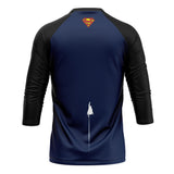 Playera Pijama Ranglan Superman Night