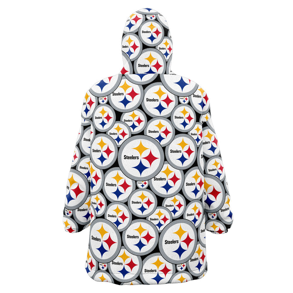Sudaderota Pittsburgh Steelers MaxiLogo