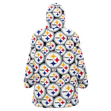 Sudaderota Pittsburgh Steelers MaxiLogo