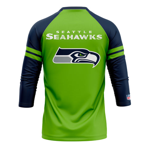Playera Pijama Ranglan Seattle Seahawks Classic