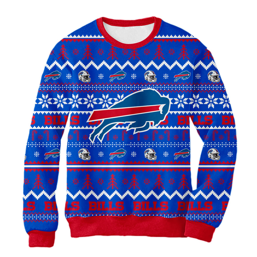 Sudadera Navideña Buffalo Bills